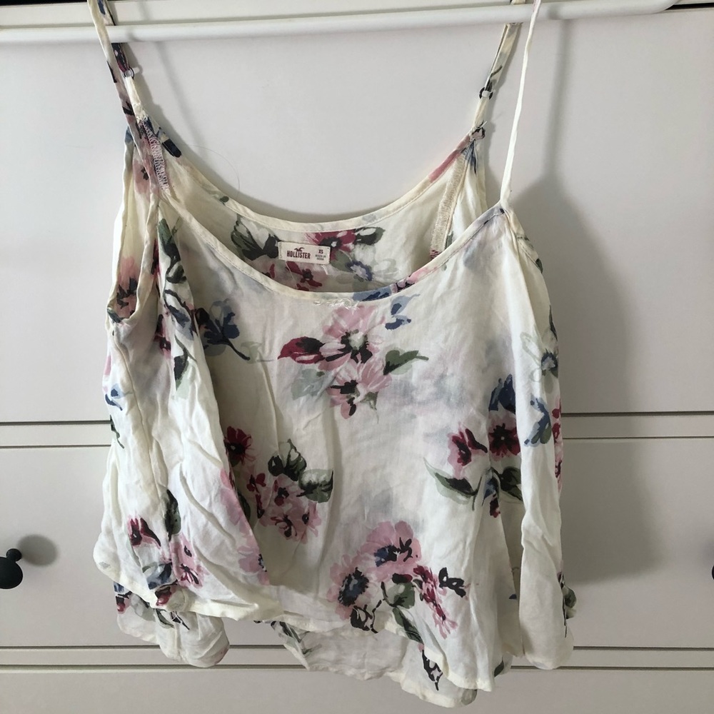 Hollister spaghetti strap blouse